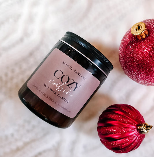 Cozy Cabin candle - Zenful Senses